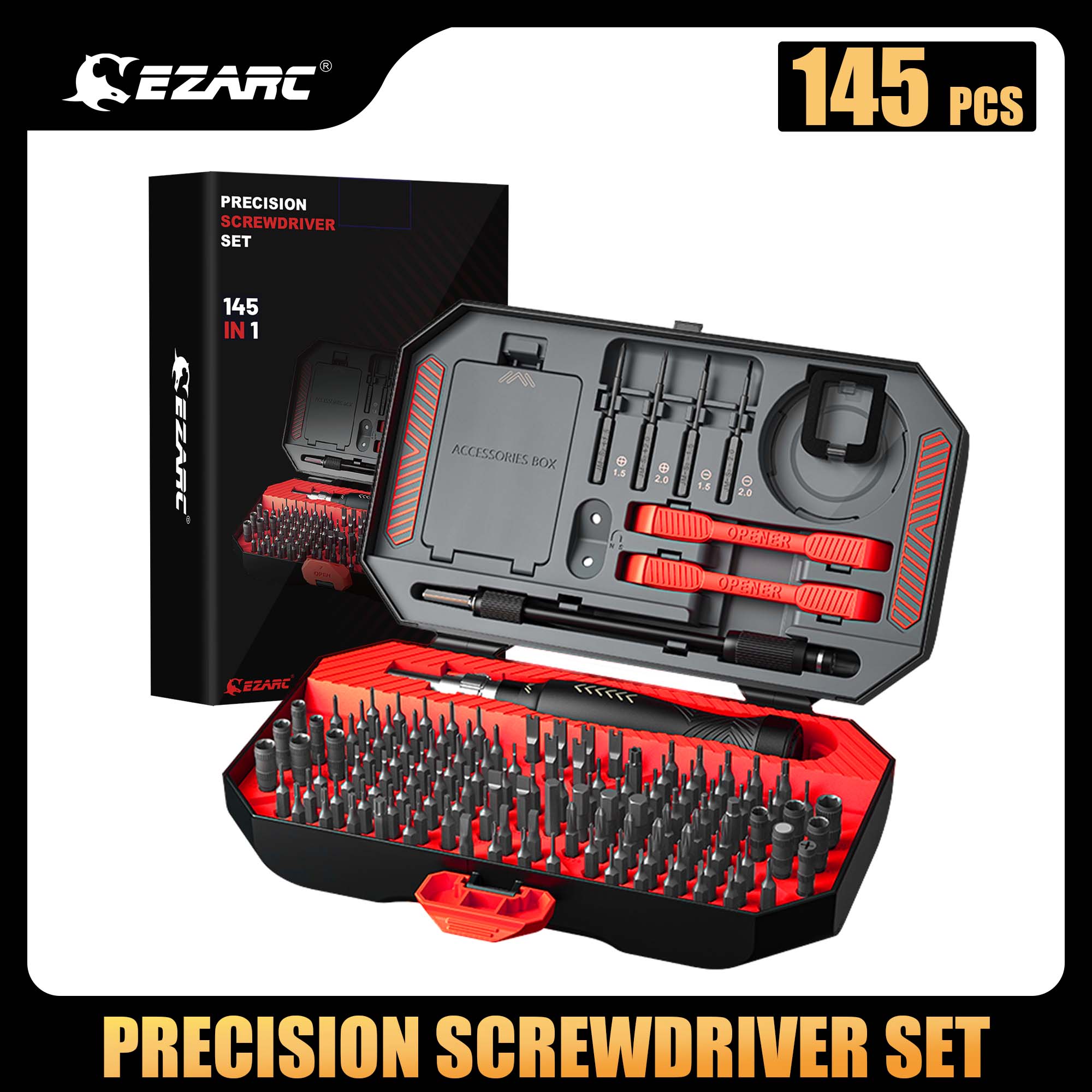 EZARC Precision Screwdriver Set, 145 in 1 Small Screwdriver