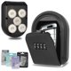 thumbnail image 1 of Magnetic Key Holder Box Hide A Key Under Car with Combination Lock with Strong Magnet for Storage Key Indoors, Outdoors Outside, 1 of 5