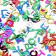 thumbnail image 5 of 200x Letras Lentejuelas Confeti Boda Navidad Portapapeles de Sequin Herramientas de yotijar Carta de lentejuelas, 5 of 10