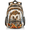 Brown, variant on Colorful Heart Laptop Backpack for Women Men, 18.3 Inch Large Computer Backpacks Fashion Teacher Nurse Bag Casual Daypack for Work Travel