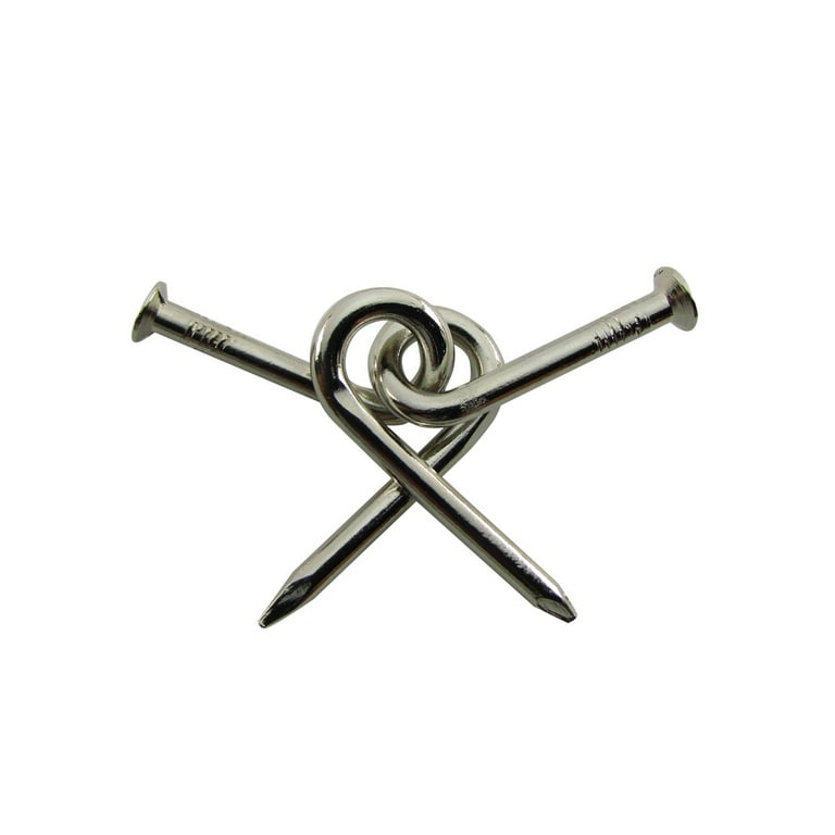 Metal Magic Nail Puzzle Brain Trick Toy Game Metal Magic Nail Puzzle Brain Trick Toy Game