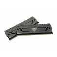 thumbnail image 3 of Patriot Viper Steel DDR4 RAM 32GB (2X16GB) 3600MHz CL18 1.35v UDIMM Desktop Gaming Memory Kit Compatible with XMP - PVS432G360C8K, 3 of 5