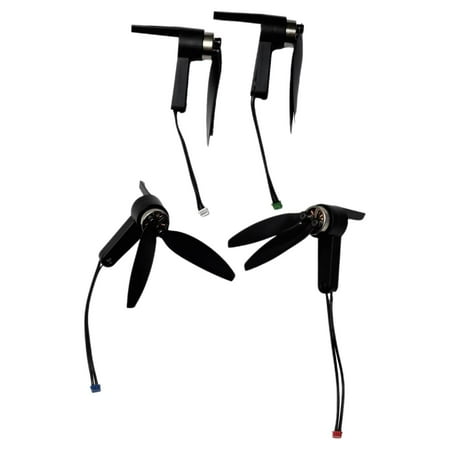 LeeQinersw 4 Pieces RC Drone Motor Arm Set Propellers with Motor Accessories Part Axis Arms