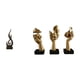 thumbnail image 1 of Estatua Abstracta De Resina Con Forma De Llama Pensante. Escultura De Arte Moderno. Adorno Para Vitrina, Oficina, Estantería, Sala De Estar O Mesa., 1 of 8