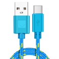 thumbnail image 1 of Cable USB tipo C Cable de datos de carga rápida de nailon para Samsung S10 S9 Note 9 Oneplus xiaomi Huawei Teléfono móvil Tipo-c Cables de USB-C Tan Jianjun unisex, 1 of 2