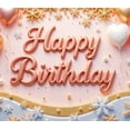 thumbnail image 4 of Balloon Decoration Happy Birthday Banner Polyester Material Party Backdrop Decorative Design for Birthday Party Indoor Celebration Event Decoration, 4 of 8