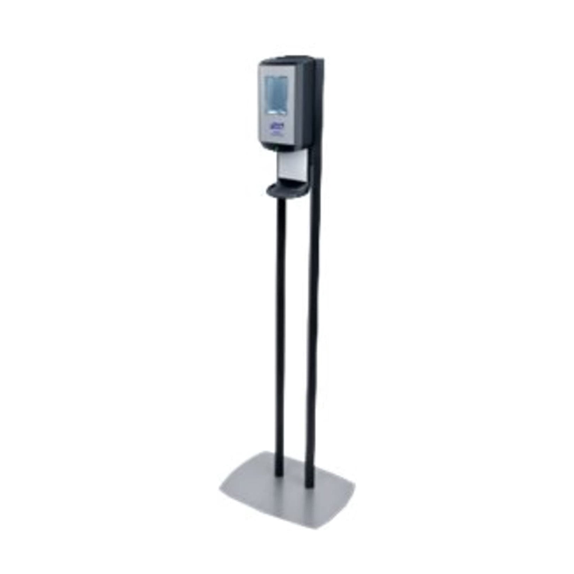 Purell® CS8 Dispenser Floor Stand, For Hand Sanitizer, Graphite, 7418-DS