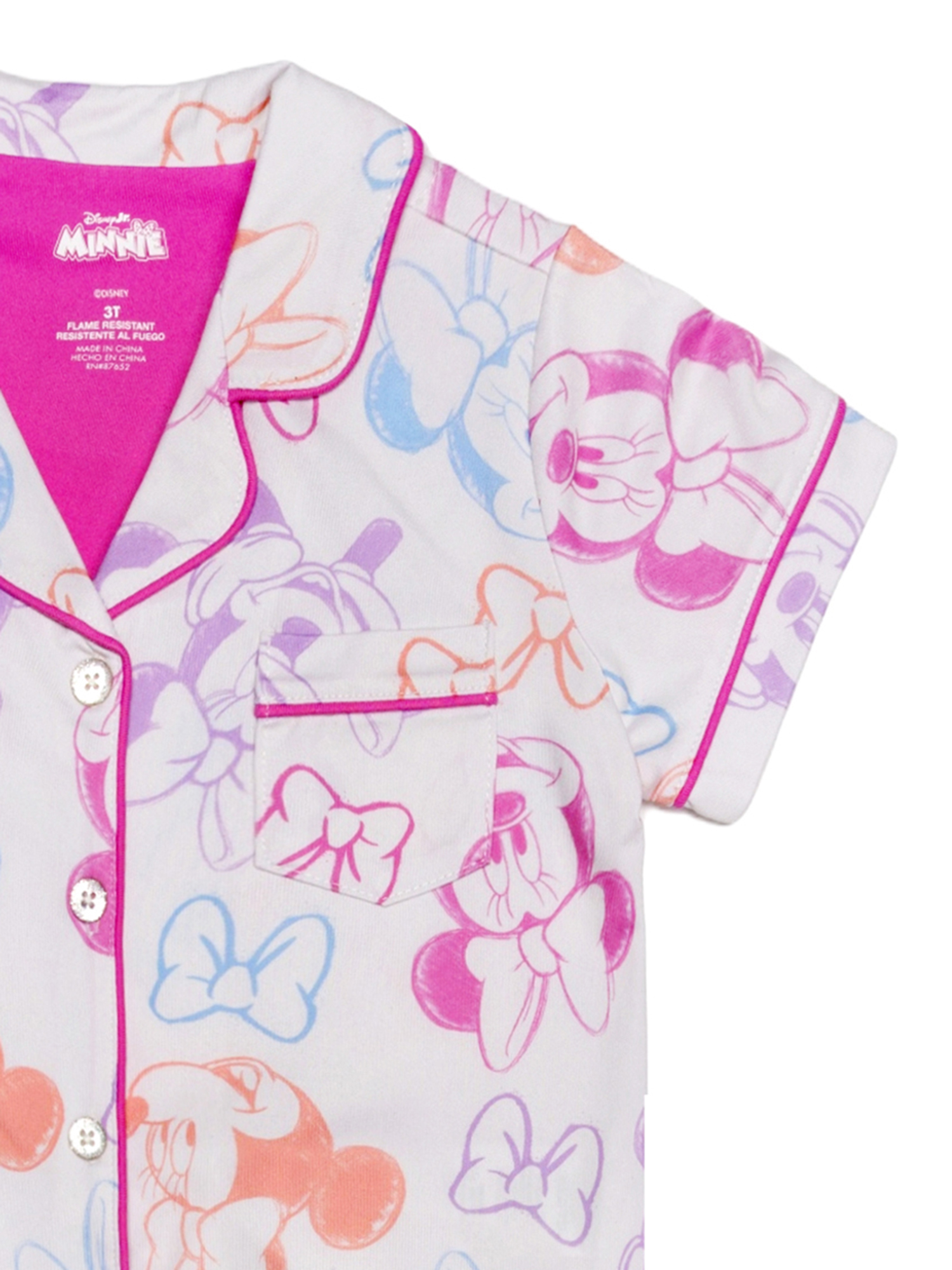 Character Toddler Girl Super Soft Pajama Coat Set, 2-Piece, Sizes 2T-5T