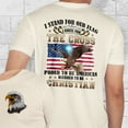 thumbnail image 5 of Proud To Be American Blessed To Be Christian Eagle Patriot American T-Shirt MLN3125TS, 5 of 6