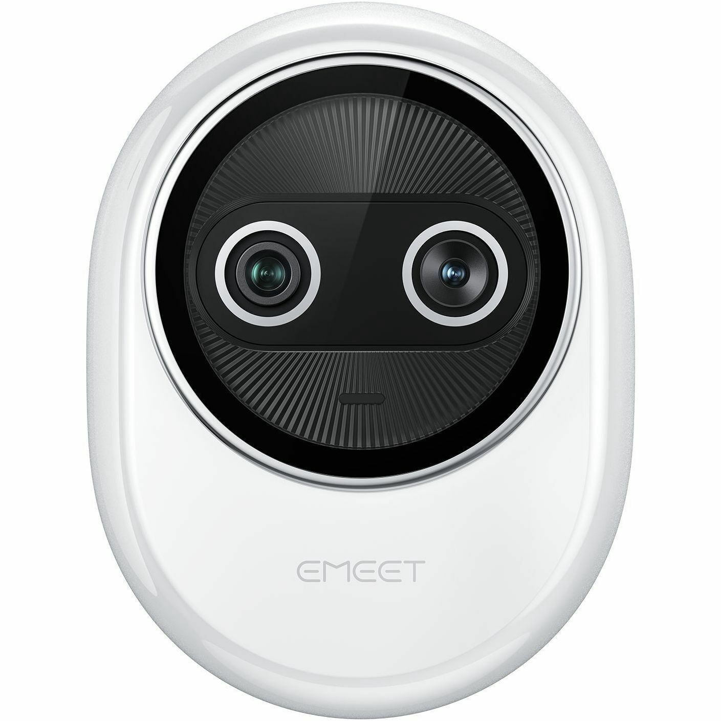 EMEET Piko+ (White), Dual-lens Webcam with one 4K 1/2.55˘
