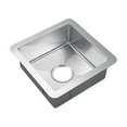 thumbnail image 2 of BarclayRena 15" SS Square Undermount, 2 of 3