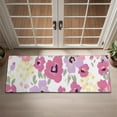 thumbnail image 2 of Pioneer Flower Floral Print Pattern Door Rugs,Washable Non Slip Door Mats Indoor,Decorative Door Mats,Entry Mat Indoor for Entrance,Bedroom,Kitchen,Bathroom,16"x47", 2 of 6