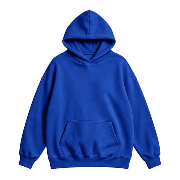 Men's Oversized Pullover Hoodie Drawstring Hood Kangaroo Pocket Soft Fleece Casual Loose Sweatshirt,S