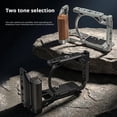 thumbnail image 4 of Aluminum Alloy & Wooden Camera Cage Kit for Nikon Z R Mirrorless, Full Body Protective Frame with Quick-Release Plate, Ergonomic Grip, Versatile Expansion Mounts for Filmmaking & Vlogging, 4 of 8