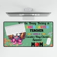 thumbnail image 4 of Kinda Busy Being Kindergarten Teacher and Cavalier King Charles Spaniel Mom Desk Mat Full Keyboard Mouse Pad Dog Lover Gifts Large Mousepad - 02005, 4 of 5