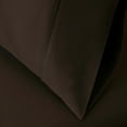 thumbnail image 2 of BNM Egyptian Cotton 530 Thread Count Pillowcases, Standard, Chocolate, 2 of 5