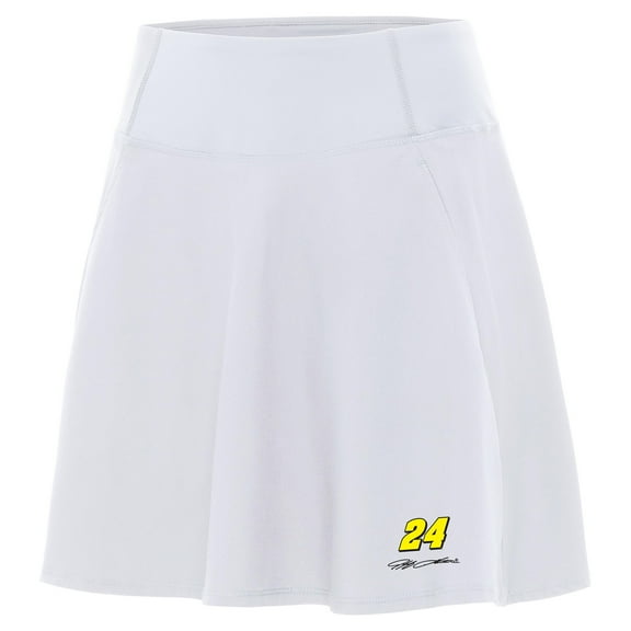 Women's Antigua  White Jeff Gordon Chip Skort
