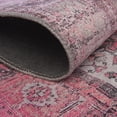 thumbnail image 3 of Unique Loom Timeless Collection Area Rug - Peter (2' x 3' Rectangle Pink/Black), 3 of 12