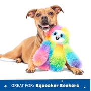 BARK Good Vibes Gary Durable Plush Dog Toy for Active Chewers