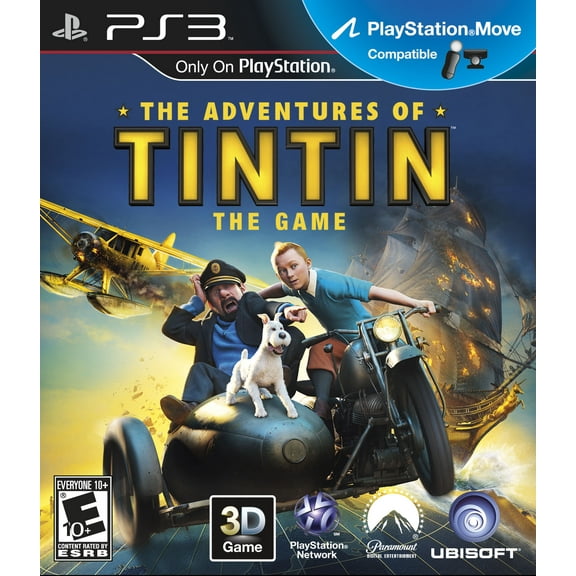Adventures of Tintin: The Game, Ubisoft, PlayStation 3, 008888346647