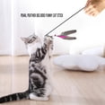 thumbnail image 1 of Juguetes para gatos con plumas de perlas, divertidos gatitos, varillas, varita, juguetes interactivos, suministros para mascotas, 1 of 5
