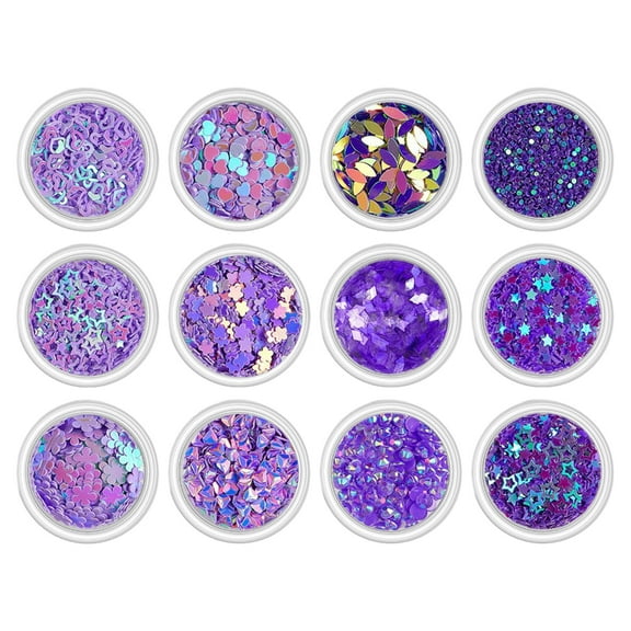 12Box Butterfly Nail Rhinestones 3D Nail Charms Fashion Bowknot Nail Craft Accessories Embellishment for Decoration