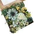 thumbnail image 2 of Realistic Artificial Silk Flowers 30 Pack, Lifelike Faux Floral with Durable Iron Stems for Home Decor, Weddings & Parties, 2 of 8