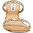 thumbnail image 5 of Steve Madden Lilah Rhinestone Double Straps Square Open Toe Block Heel Sandals, 5 of 6