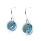 thumbnail image 3 of Aretes Zvezda Xilion color Aquamarine plata .925 Zvezda ZAR-XIL12-AQU, 3 of 4