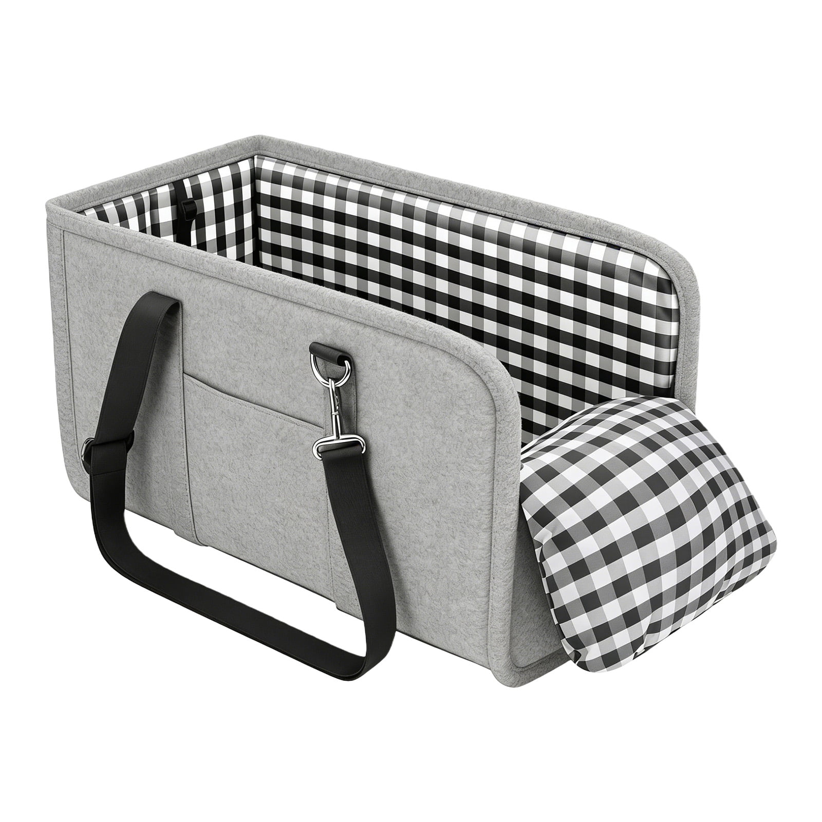 Multi Functional Pet Car Seat Featuring Slip Proof Design And Spacious Interior For Comfort