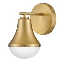 85510LCB Lark Haddie - 10W 1 LED Bath Vanity-9 Inches Tall and 5.25 Inches Wide-Lacquered Brass Finish