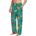 thumbnail image 2 of Balery Cute Hens And Rooster print Men's Pajama Pants,Ultra Lightweight Pjs,Lounge Pant-X-Large, 2 of 9