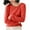 Red, variant on XuJwPNcy Fall Outfits for Women Crewneck Knit Sweaters Casual Long Sleeve Loose Fit Top Basic Soft Warm Pullover