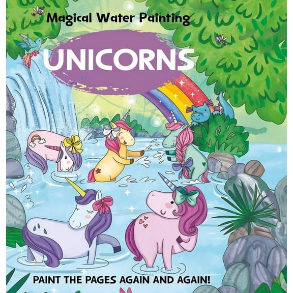 Iseek Magical Water Painting: Unicorns, (Paperback)