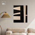 thumbnail image 3 of Windows With Frames Modern Earth Tone Abstracts Canvas Wall Art by Art Remedy, Gallery Wrapped, 30"x36", 3 of 7