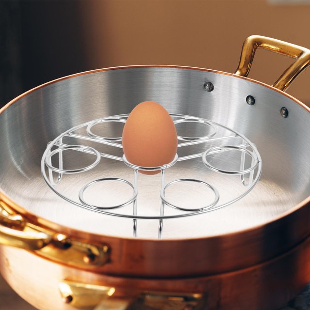 RENACLIPY 1Ud Rack Para Cocer Huevos De Acero Inoxidable Plataforma Para Vapor