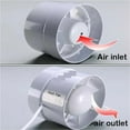 thumbnail image 2 of 4/6 Inch Silent Ventilation Air Vents Ventilator Extractor Exhausted Extractor Fan Ventilator Bathroom Kitchen Washroom ,High-Efficiency, 2 of 5