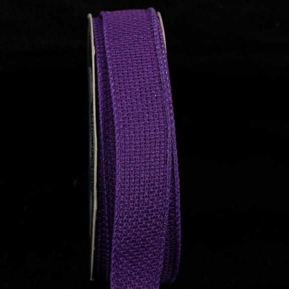 The Ribbon People Purple Contemporary Wired Craft Ribbon 0.75" x 80 Yards