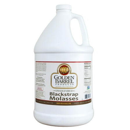 Golden Barrel Bulk Unsulfured Blackstrap Molasses Jug (128 Fl Oz)