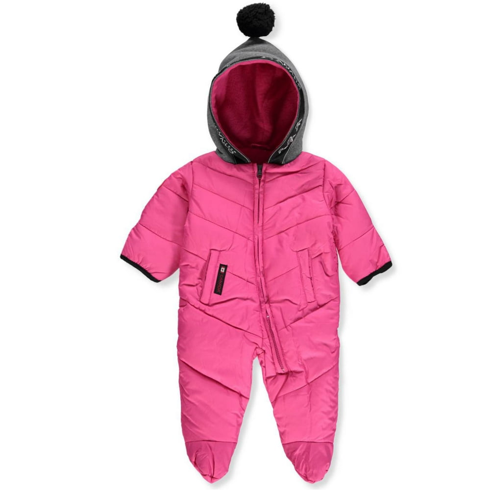 Canada Weather Gear Baby Girls' 1Piece Snowsuit