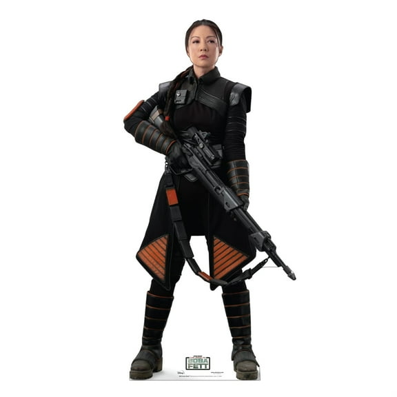 Advanced Graphics 3816 65 x 31 in. Fennec Shand Cardboard Cutout, Lucas - Disney Plus - The Book of Boba Fett Series