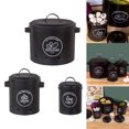 thumbnail image 2 of facefd Onion Kitchen Food Crisper Vegetable for Kitchen container & Fruit Saver Container Fresh Storage Black, 2 of 8