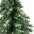 thumbnail image 6 of Northlight Frosted Icy Pine Christmas Tree with Jute Base - 10.5", 6 of 6