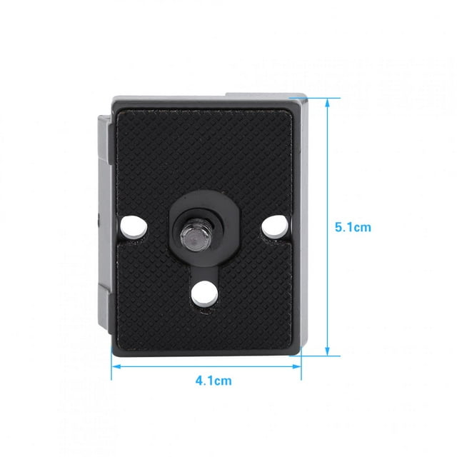 Dioche Plaque de Libération Rapi 1/4 Compatible avec la Caméra en Alliage Métallique Plaque de Libération Rapide Portable pour 200PL-14 pour Caméra Extérieure