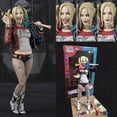 thumbnail image 1 of Harley Quinn SHFiguarts figura de acción coleccionable 3 cabezas DC juguete Sexy muñeca de regalo de cumpleaños de Navidad Fivean unisex, 1 of 1