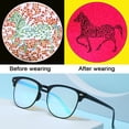 thumbnail image 2 of New Glasses For People With Red-green Colorblindness Daltonism And Color Weakness Plastic Half Frame Two-sided Coating Lenses 3, 2 of 6
