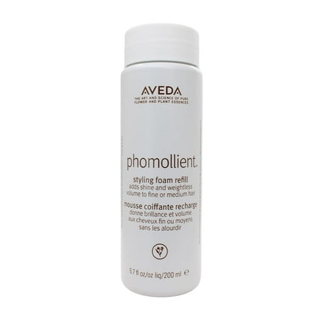 Aveda Phomollient Styling Foam Refill Adds Shine and Weightless Volume to Fine and Medium Hair 6.7 oz