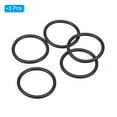 thumbnail image 3 of Uxcell 30x25x2.65mm Nitrile Rubber O Rings Metric Sealing Gasket, Black 5 Pack, 3 of 6