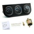 thumbnail image 2 of ACAGALA 3 In 1 Car Meter Auto Gauge Voltmeter Water Gauge And Oil Press Gauge 52mm Triple Gauge Kit, 2 of 7