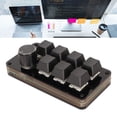 thumbnail image 1 of Mini 7 Key Keypad, Efficient Hotswap One Handed Macro Programming Keyboard with Knob for Gaming, 1 of 7